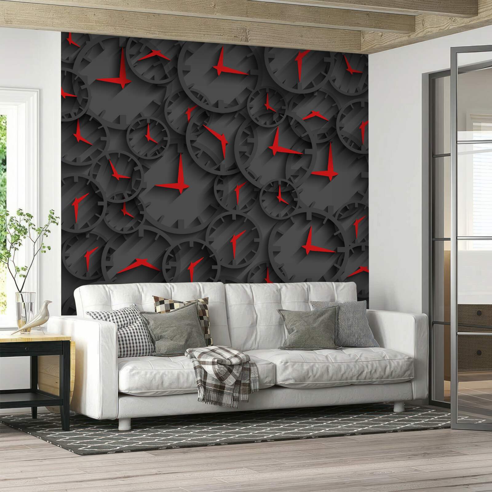 Fototapeta Timespies s rubínovými indikátormi