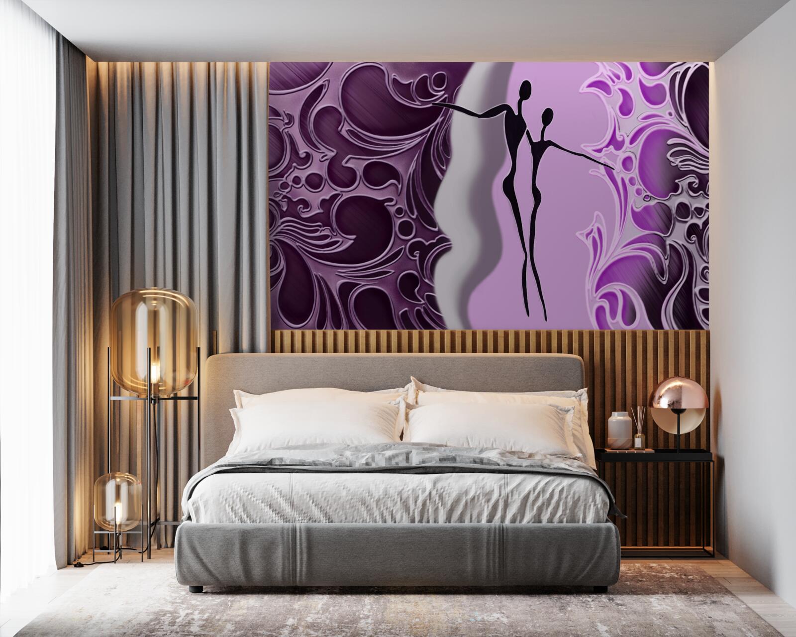 Fototapeta vzrušenie z lásky vo vodách