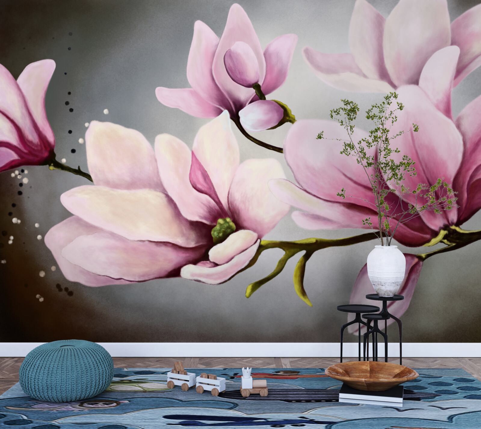 Fototapeta magnólie s jemnou vôňou