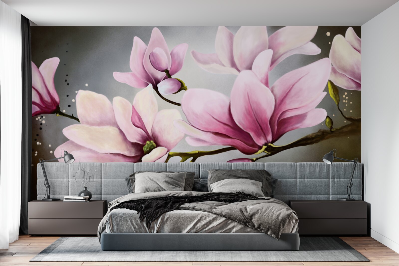 Fototapeta magnólie s jemnou vôňou