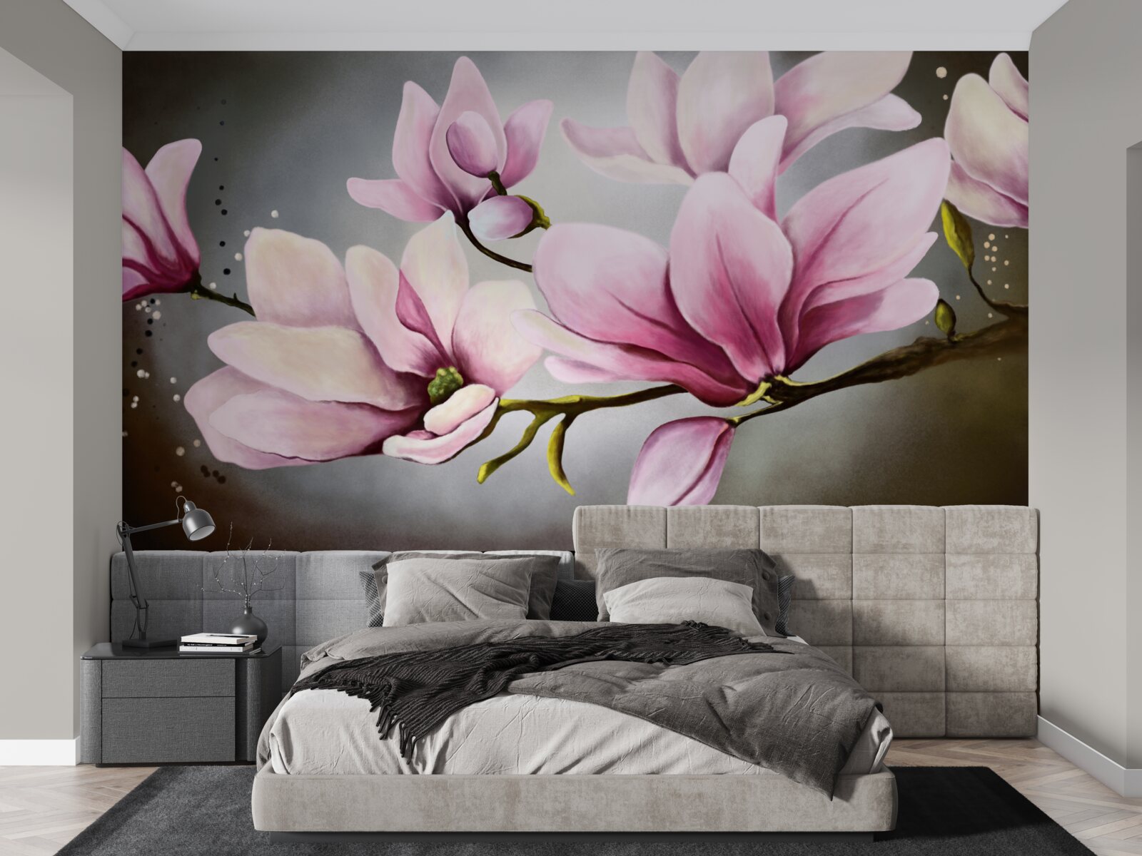 Fototapeta magnólie s jemnou vôňou