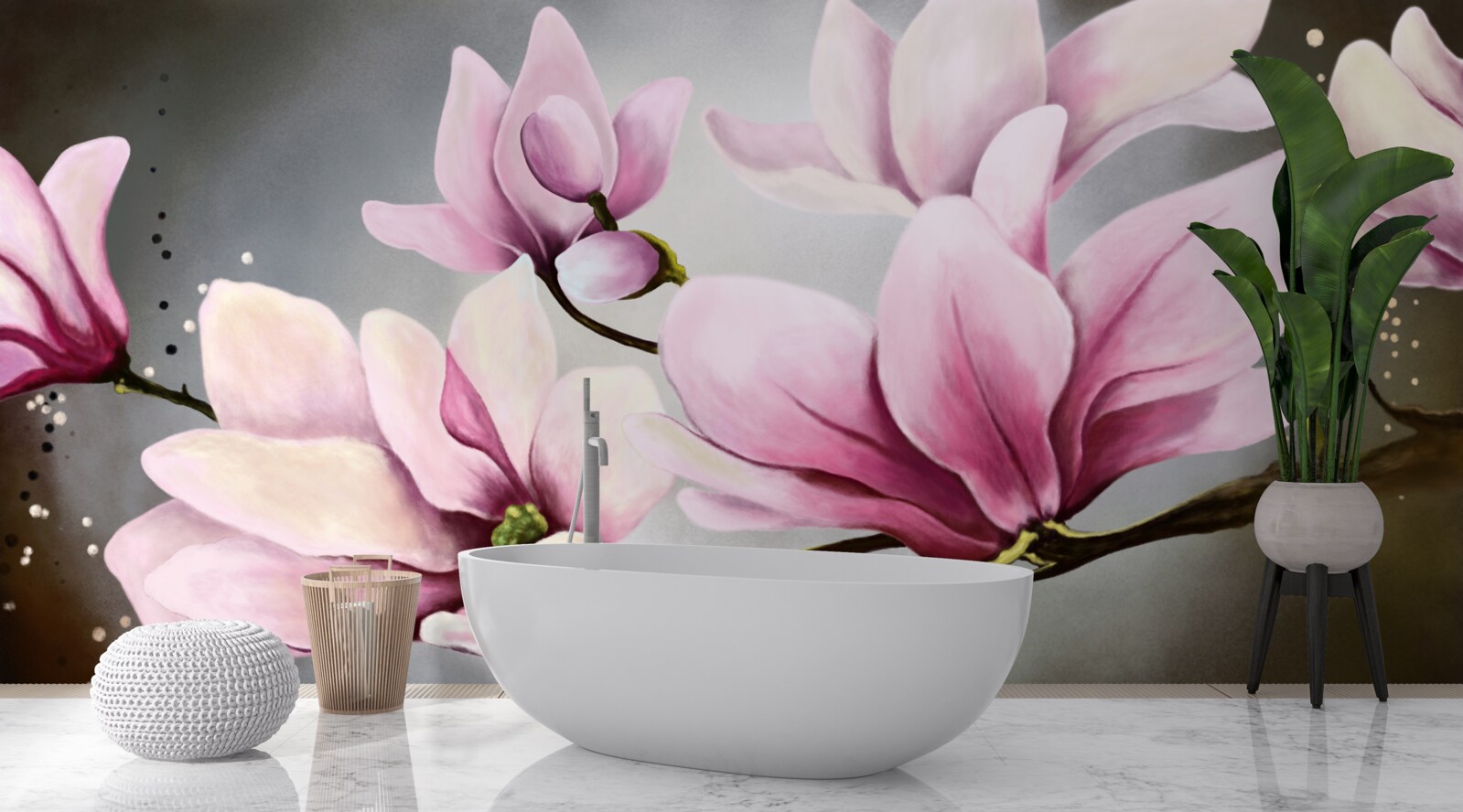 Fototapeta magnólie s jemnou vôňou