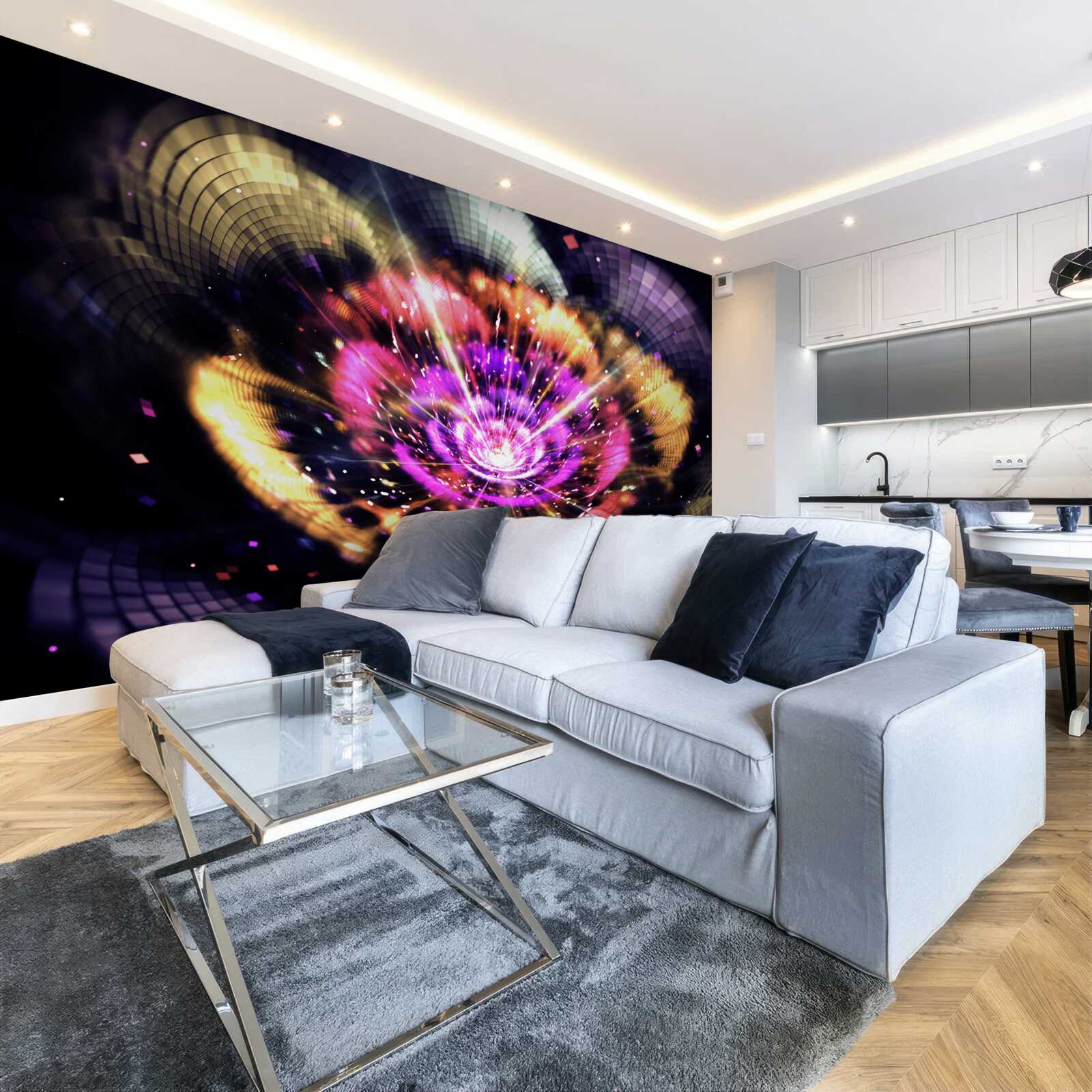 Fototapeta zrodenie planéty vo vesmíre