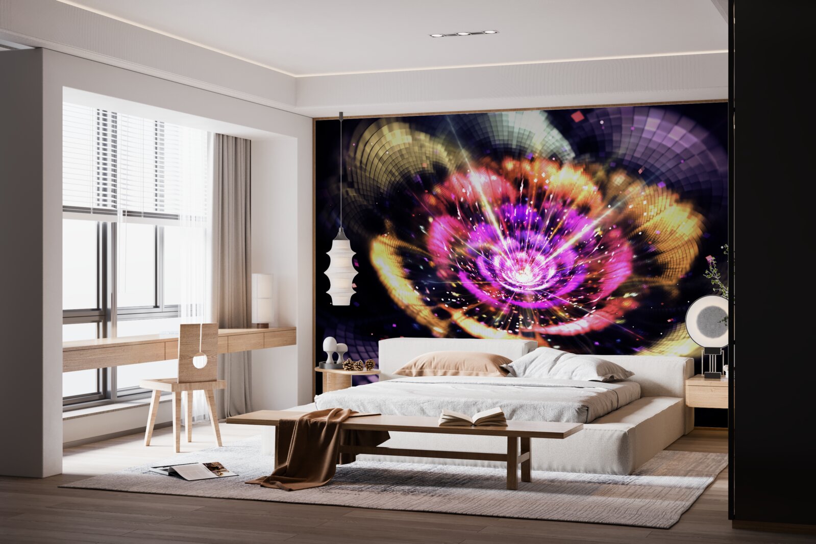 Fototapeta zrodenie planéty vo vesmíre