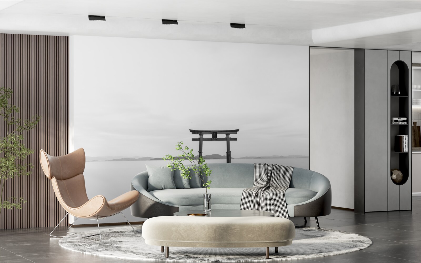 Fototapeta Brána tori v oceáne