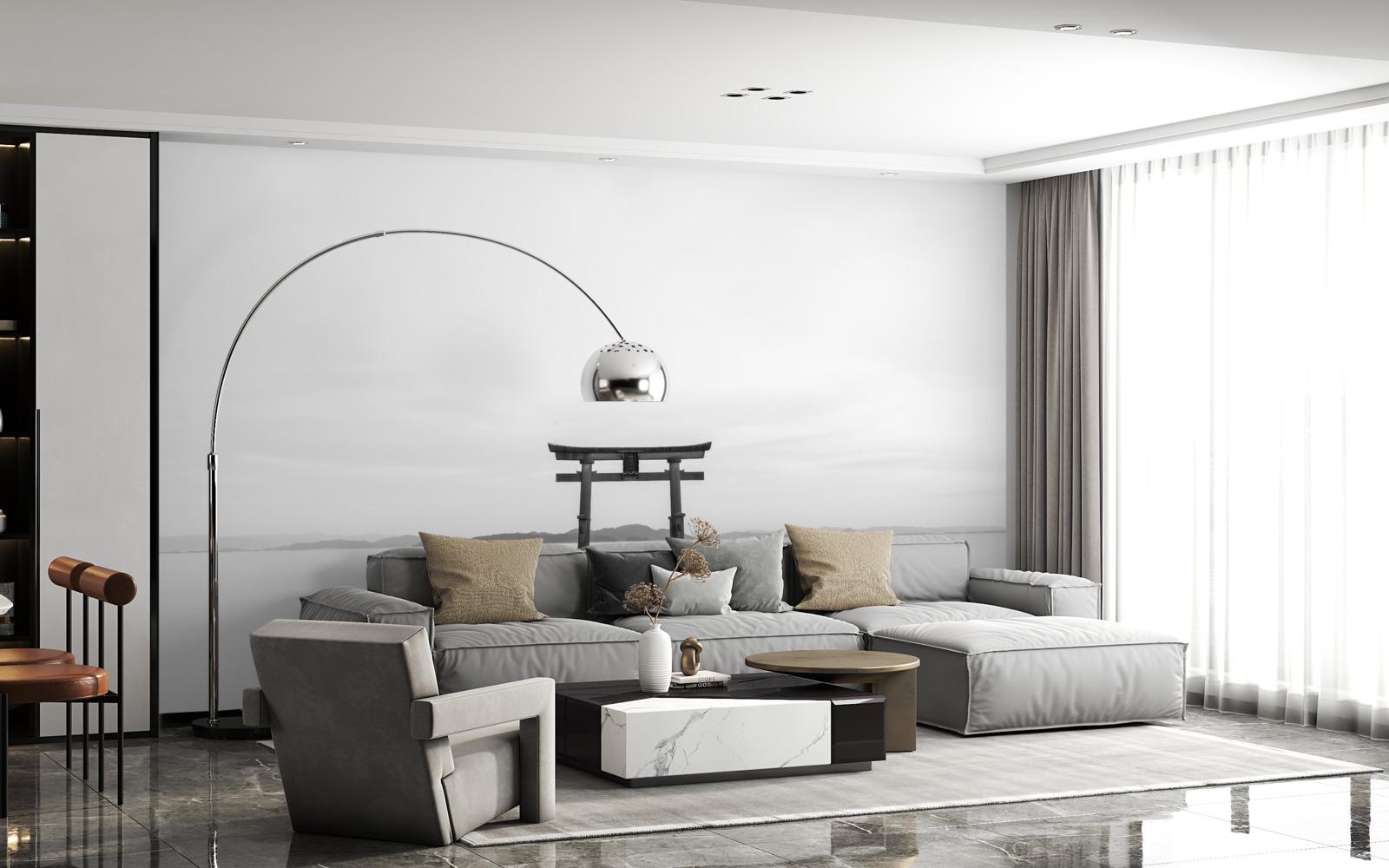 Fototapeta Brána tori v oceáne