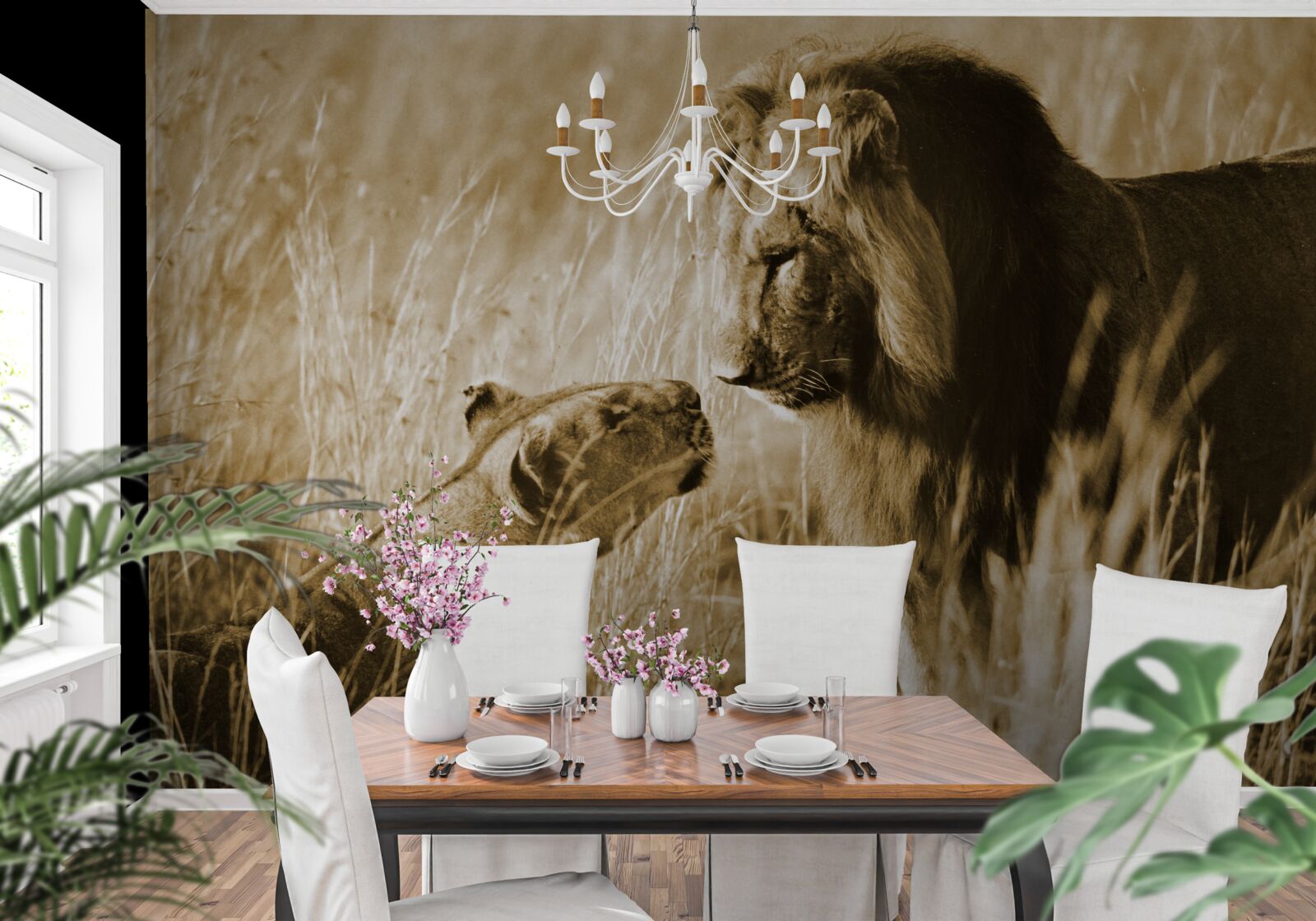 Fototapeta lev a levica sa poznajú