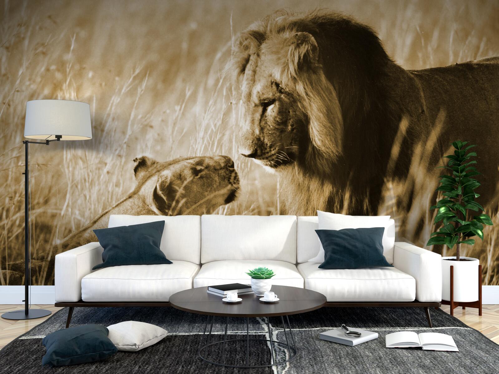 Fototapeta lev a levica sa poznajú