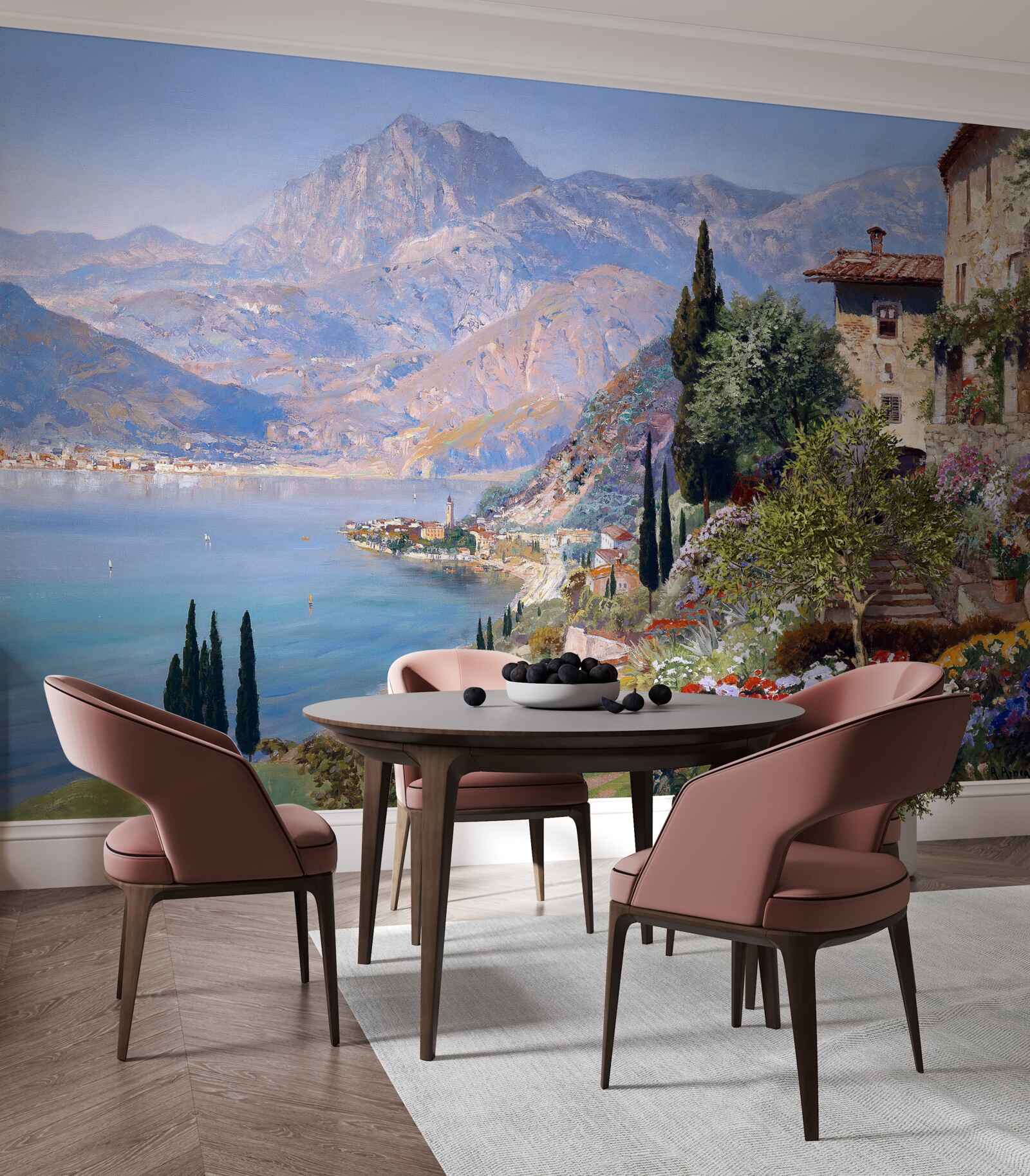 Fototapeta Stredomorská krajina vo farbách