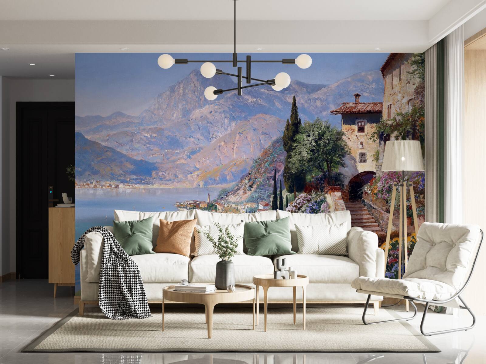 Fototapeta Stredomorská krajina vo farbách