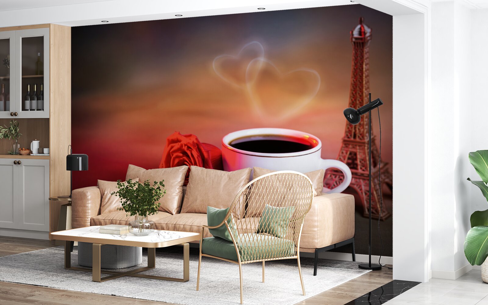 Fototapeta Ranná romantika vo francúzskom štýle