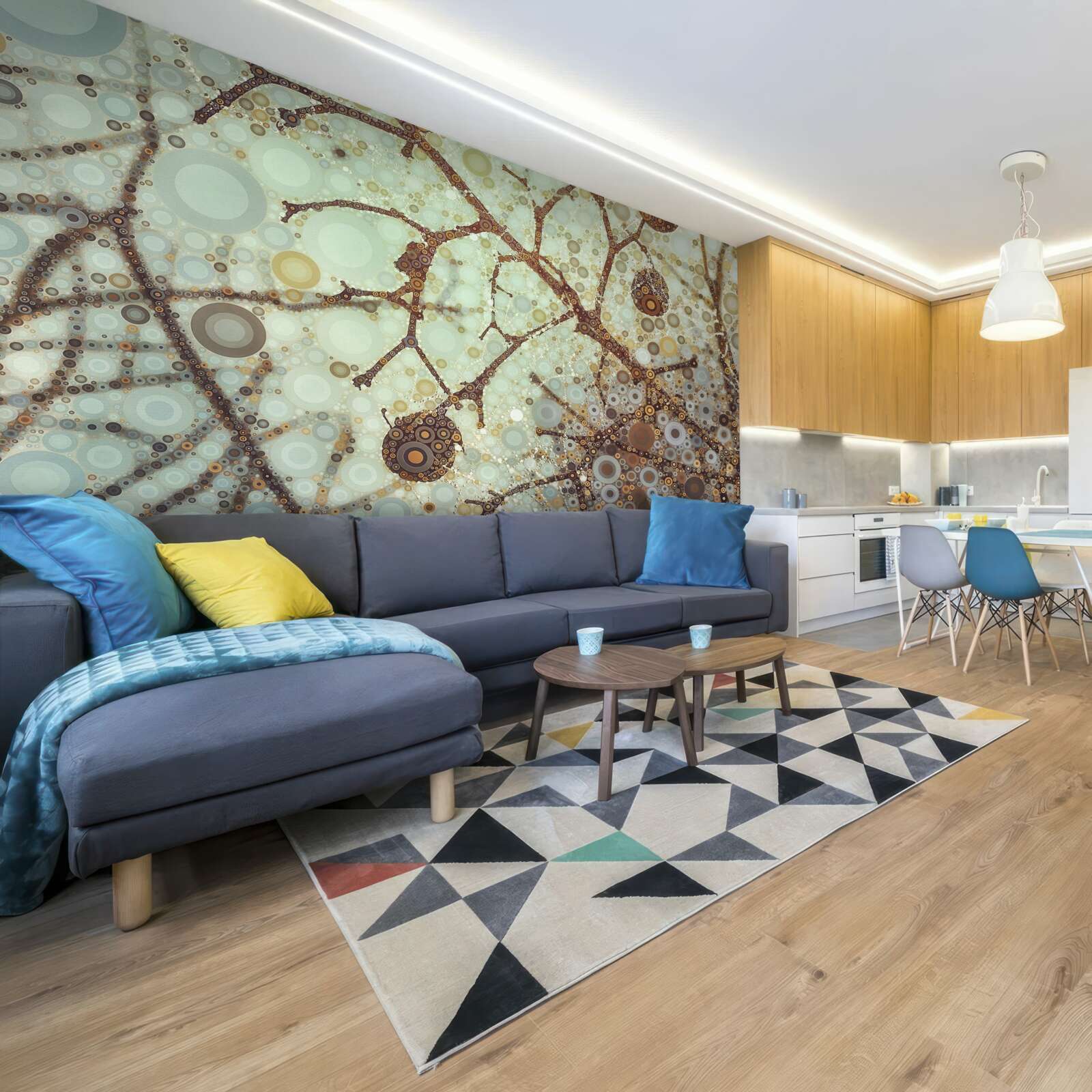 Fototapeta minimalistické zimné ráno