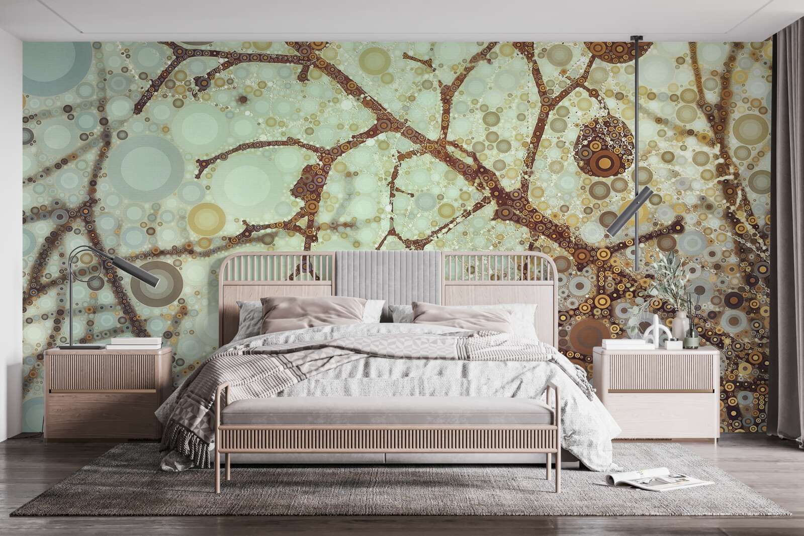 Fototapeta minimalistické zimné ráno