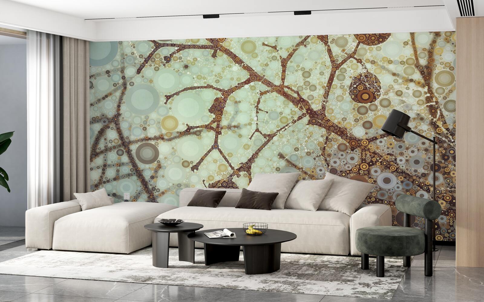 Fototapeta minimalistické zimné ráno