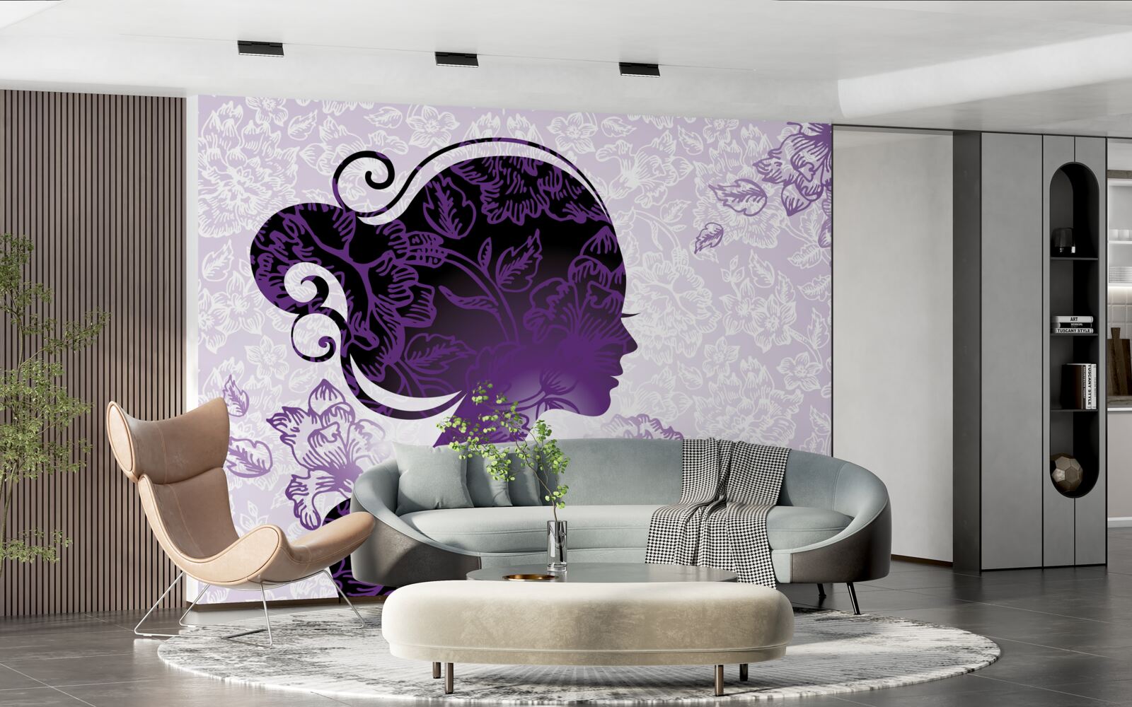 Fototapeta obraz dievčaťa je nejednoznačný