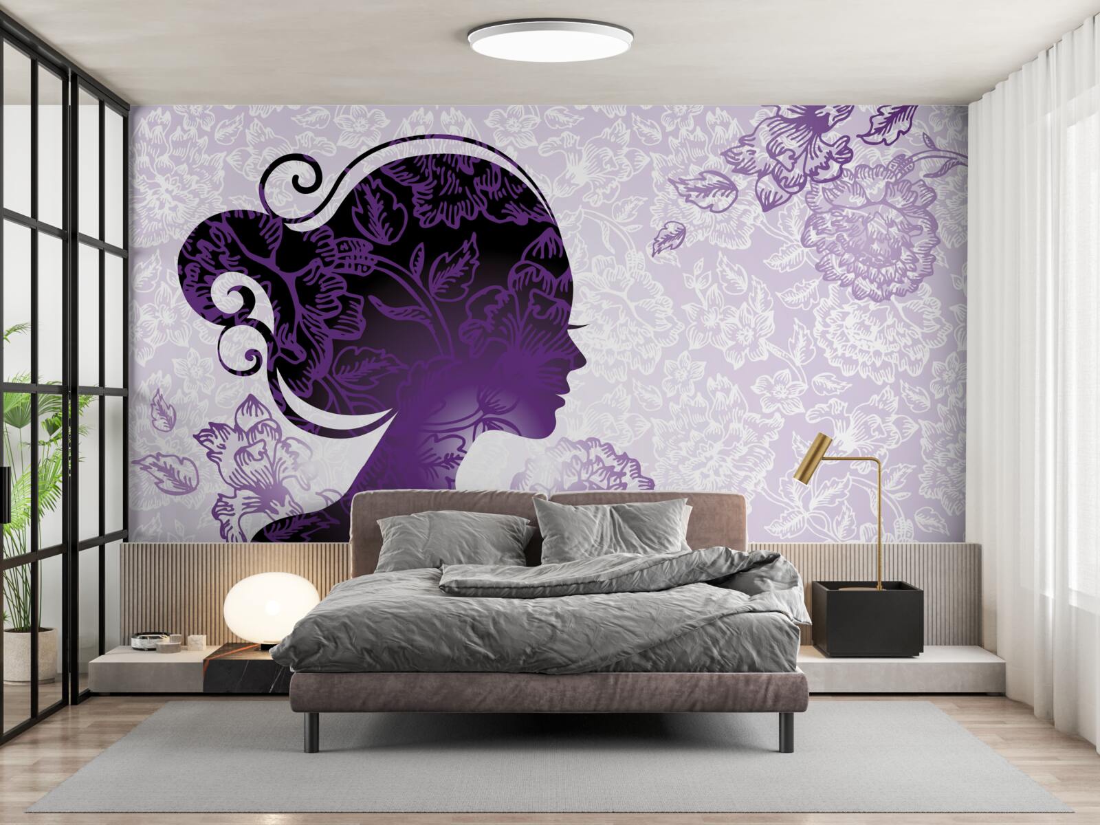 Fototapeta obraz dievčaťa je nejednoznačný