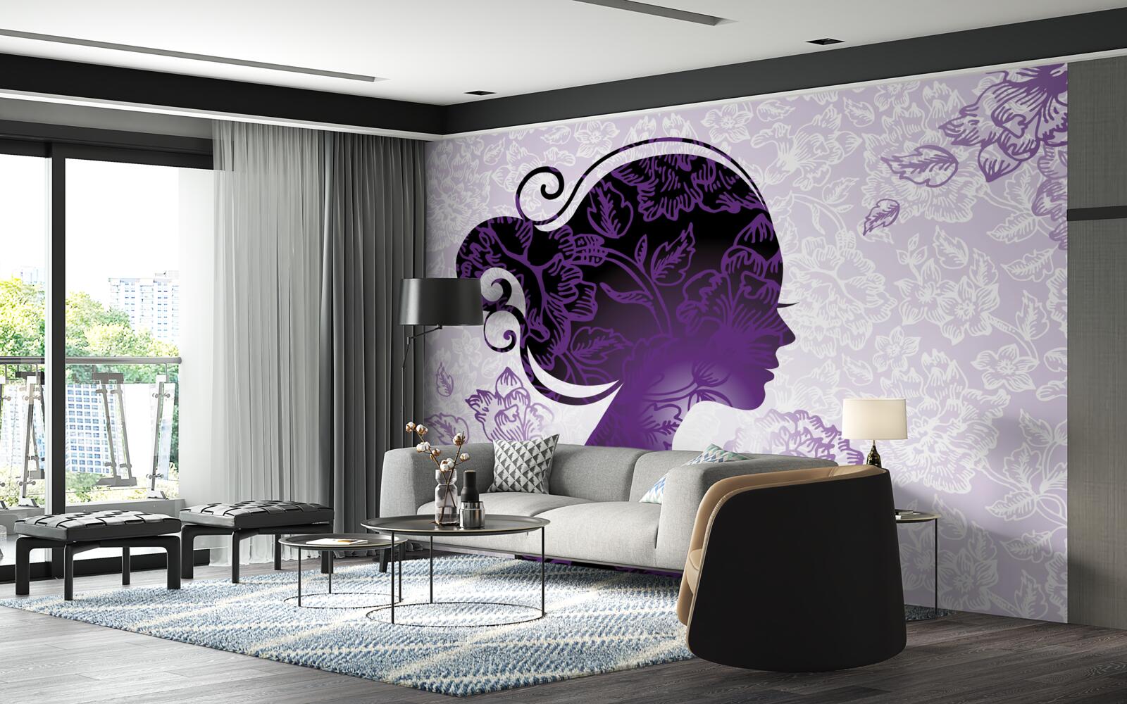 Fototapeta obraz dievčaťa je nejednoznačný