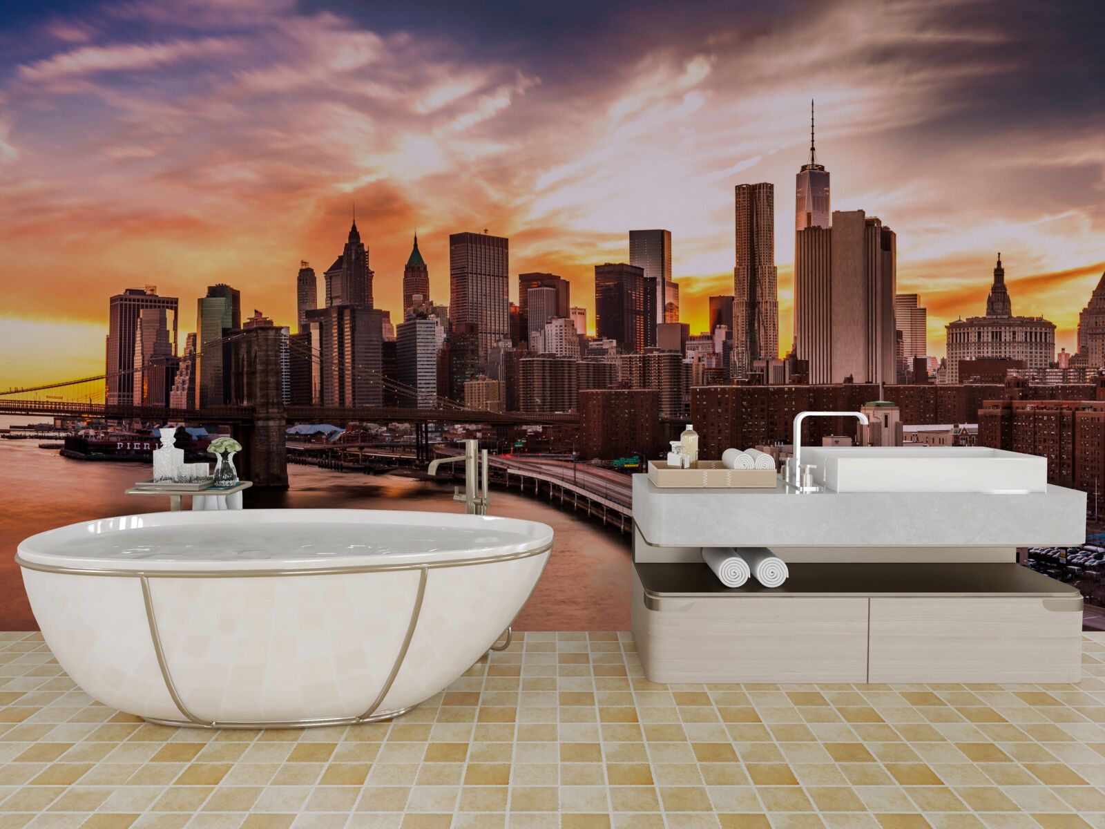 Fototapeta objednávka od jantáru cez brooklyn