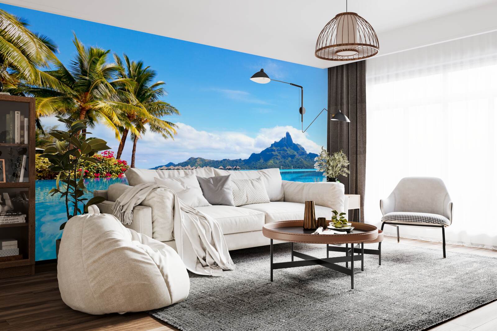 Fototapeta pokoj v duši v príbytku nebeskej blaženosti