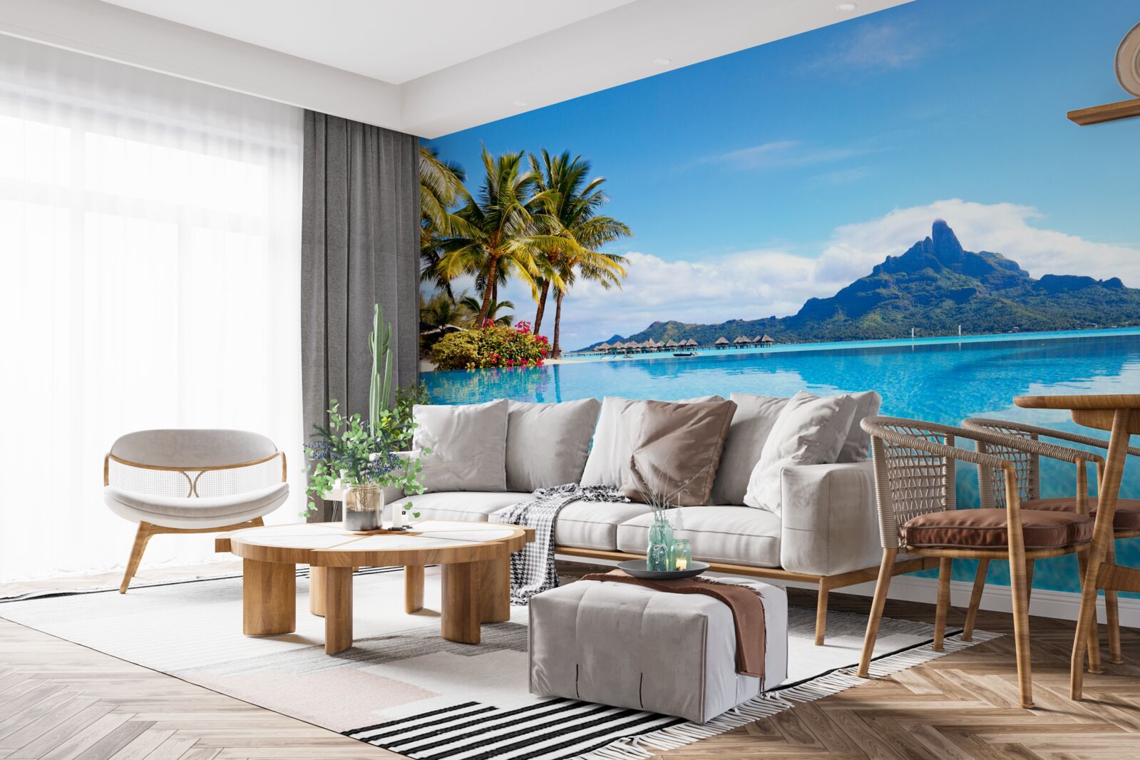 Fototapeta pokoj v duši v príbytku nebeskej blaženosti