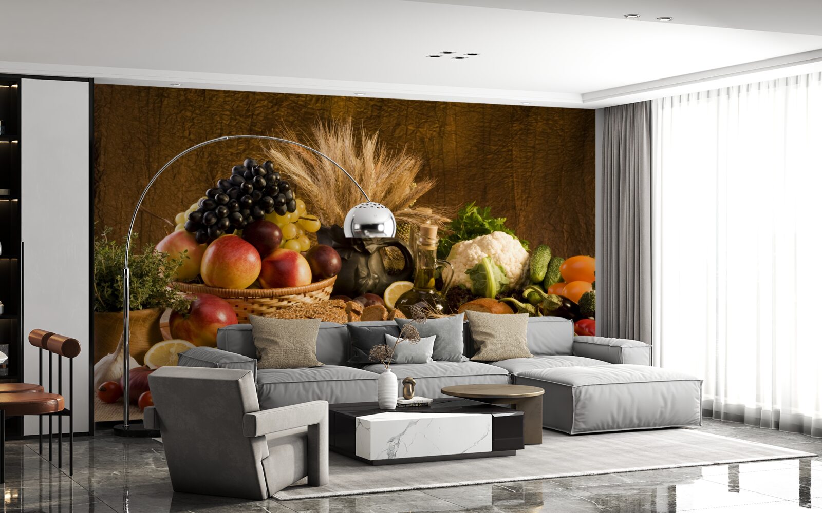 Fototapeta stôl elegantne zdobený