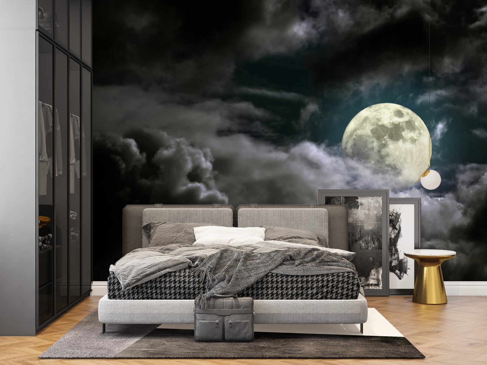 Fototapeta spln nad oblakmi, pútajúci pozornosť svojou krásou