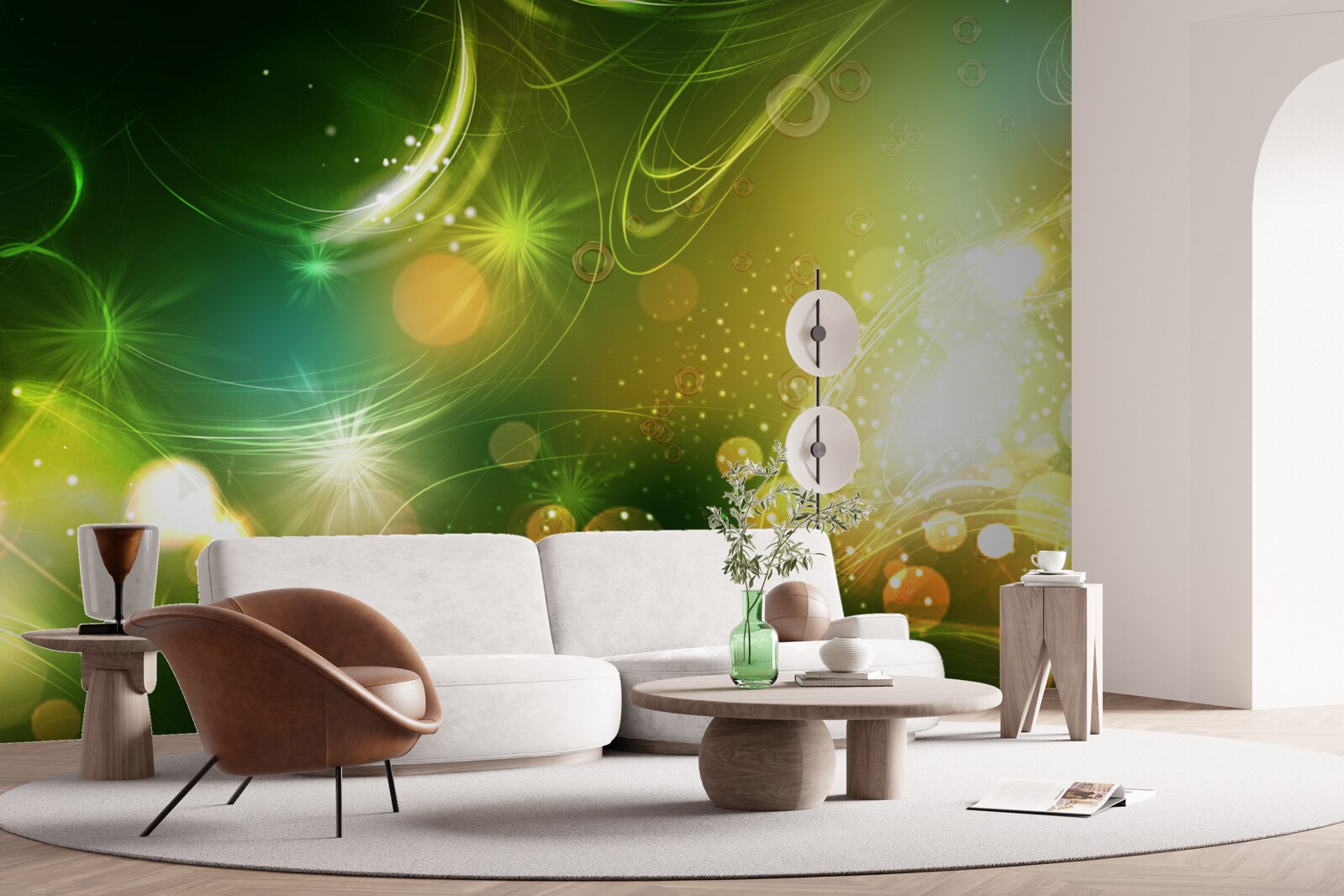 Fototapeta galaxie a planéty