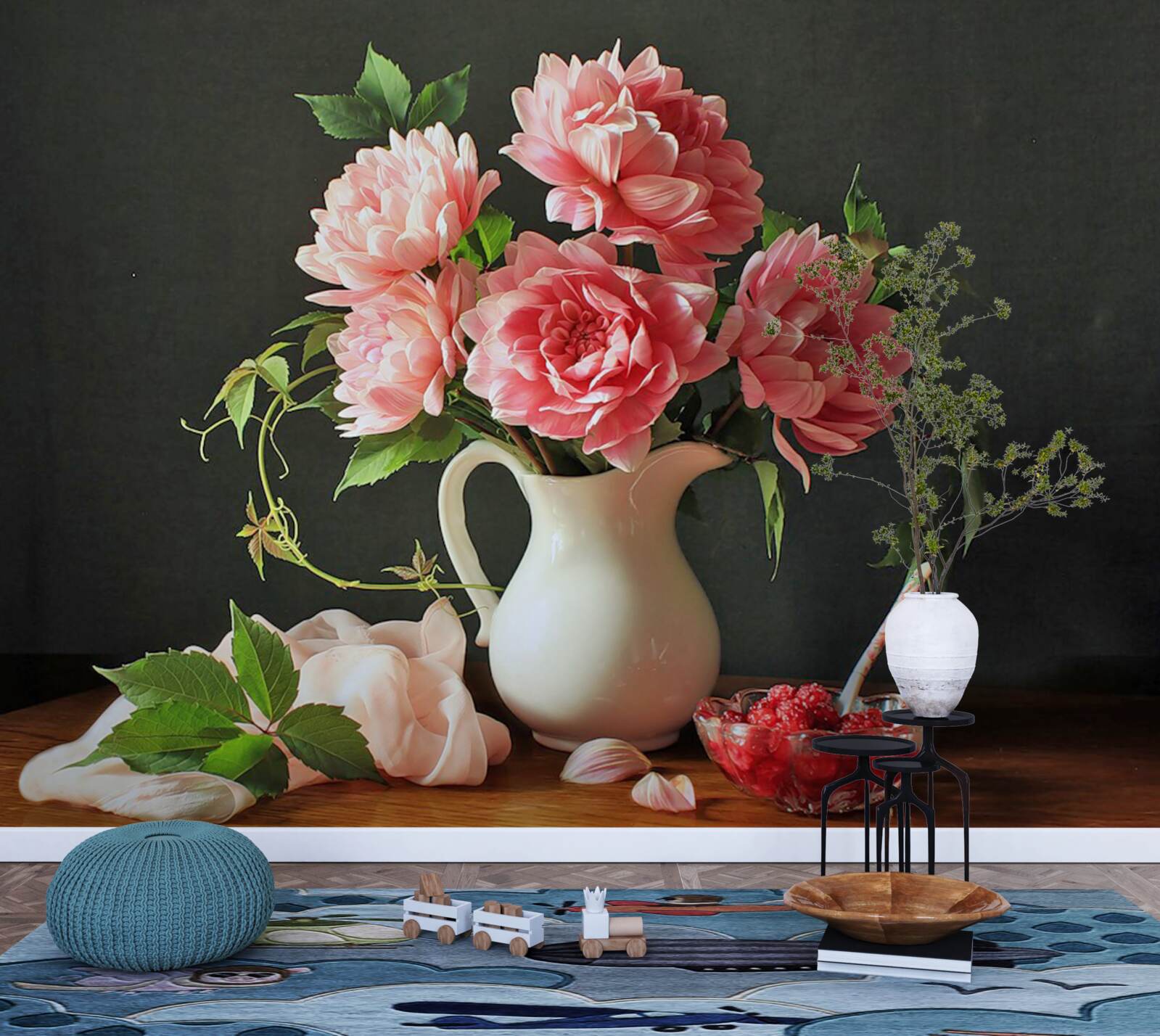 Fototapeta Živá kytica v zátiší