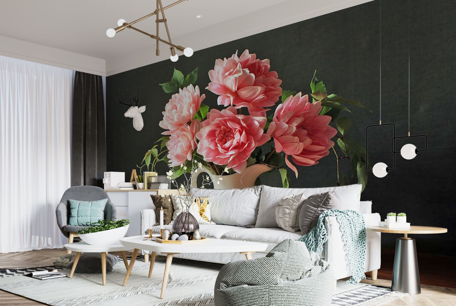 Fototapeta Živá kytica v zátiší