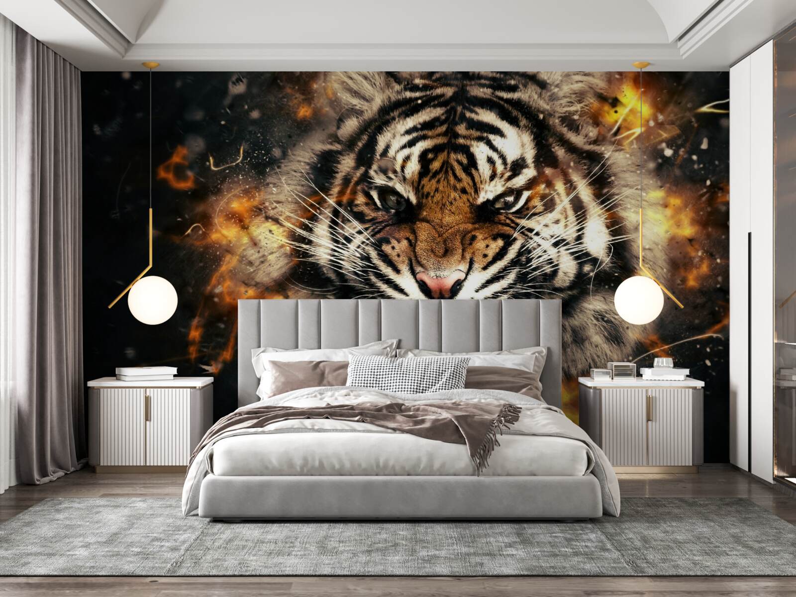 Fototapeta hlasný rev tigra