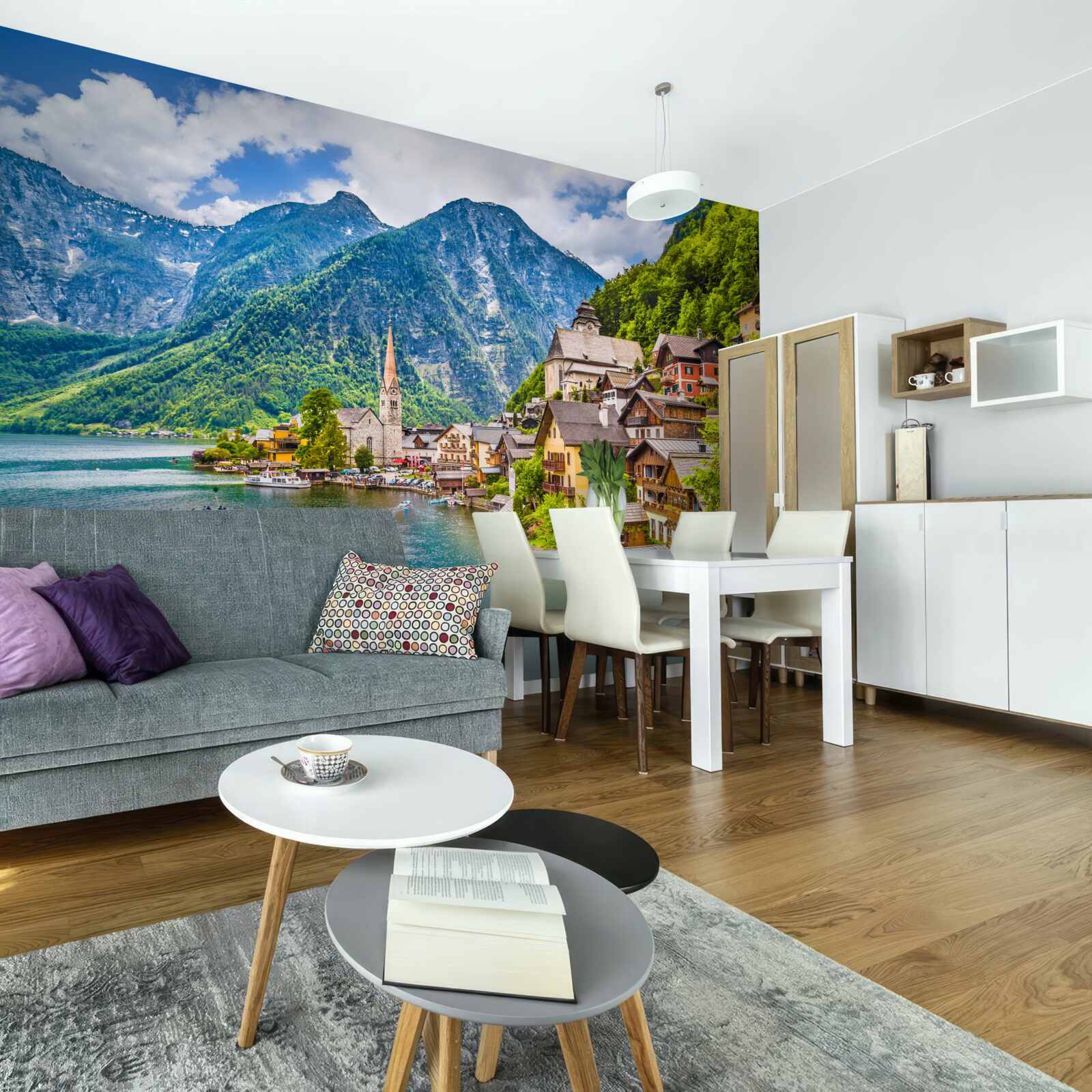 Fototapeta úžasný hallstatt v rakúsku