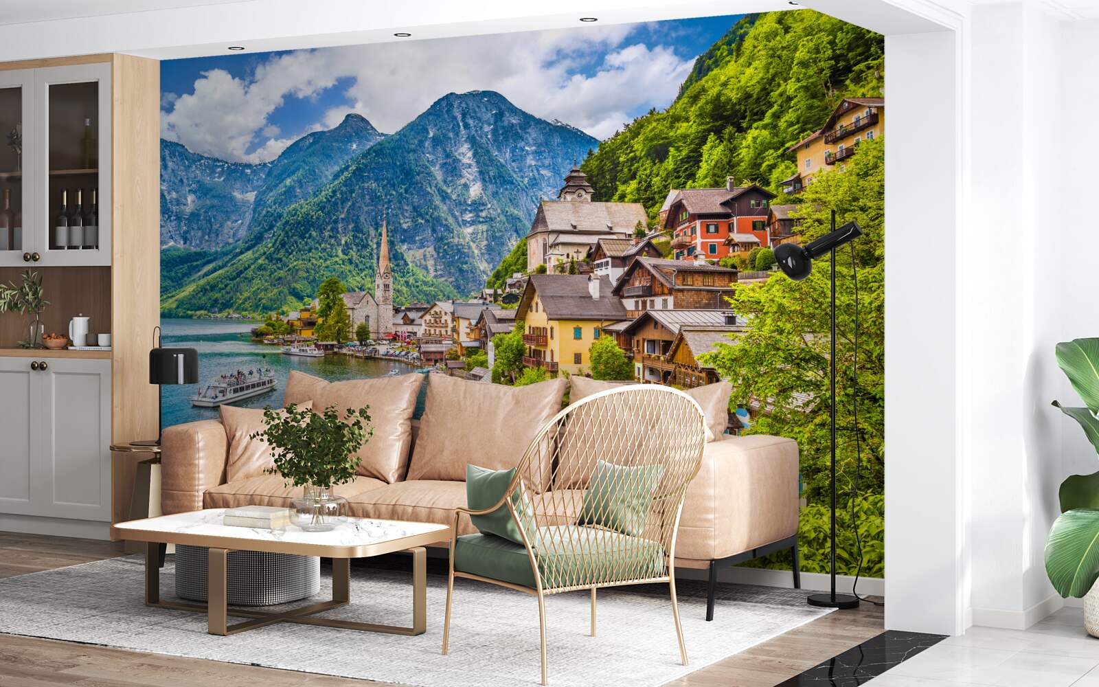 Fototapeta úžasný hallstatt v rakúsku