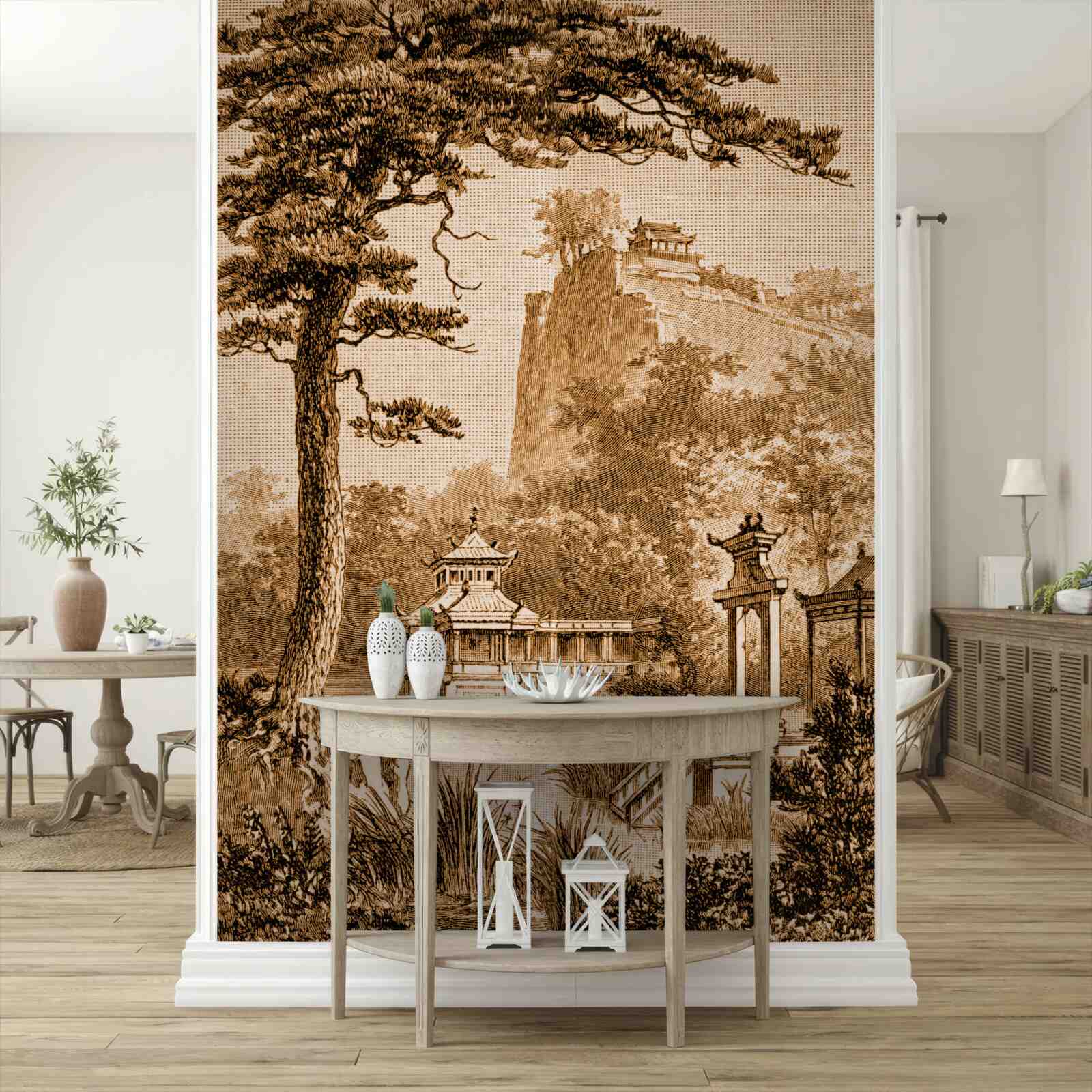 Fototapeta svieža čínska záhrada