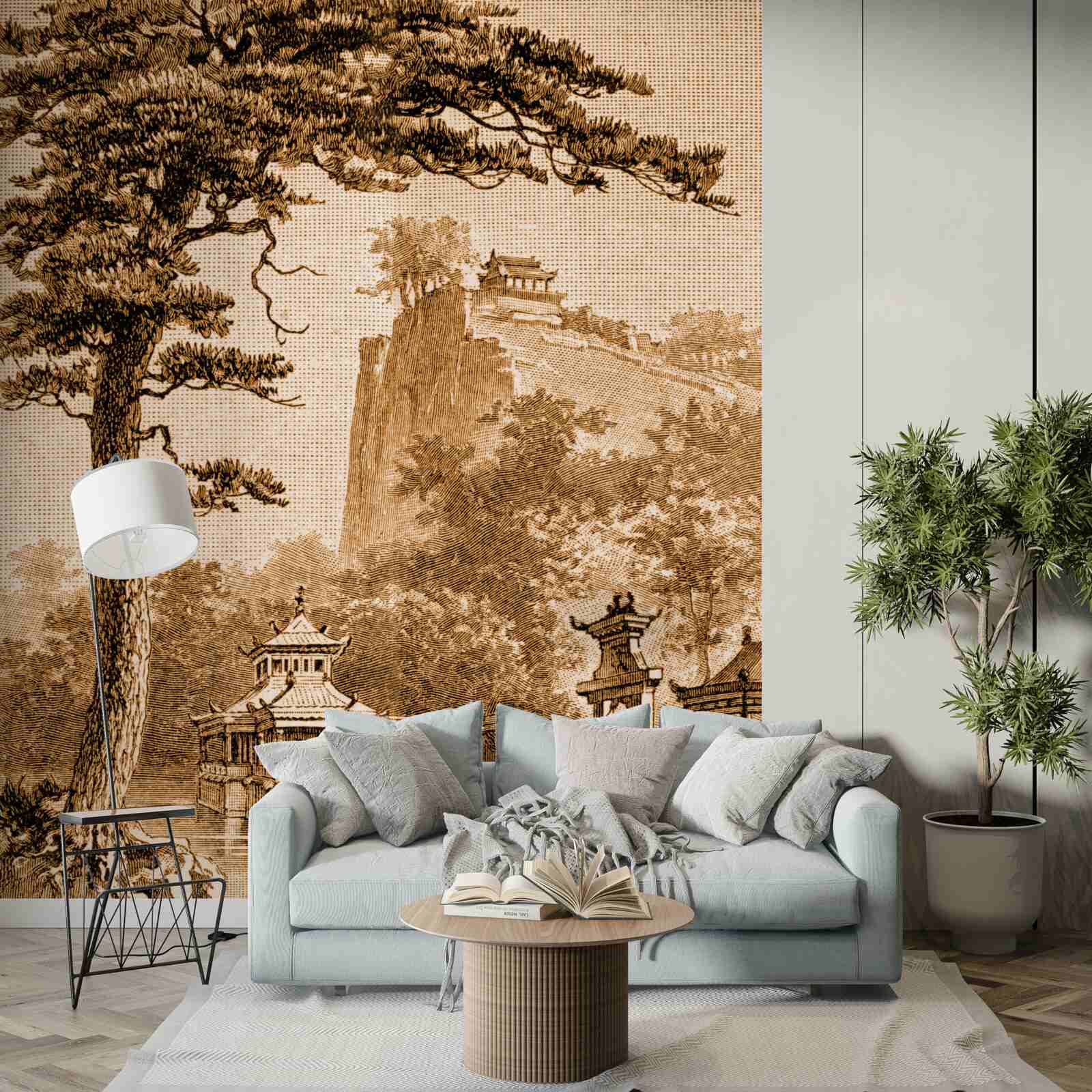 Fototapeta svieža čínska záhrada