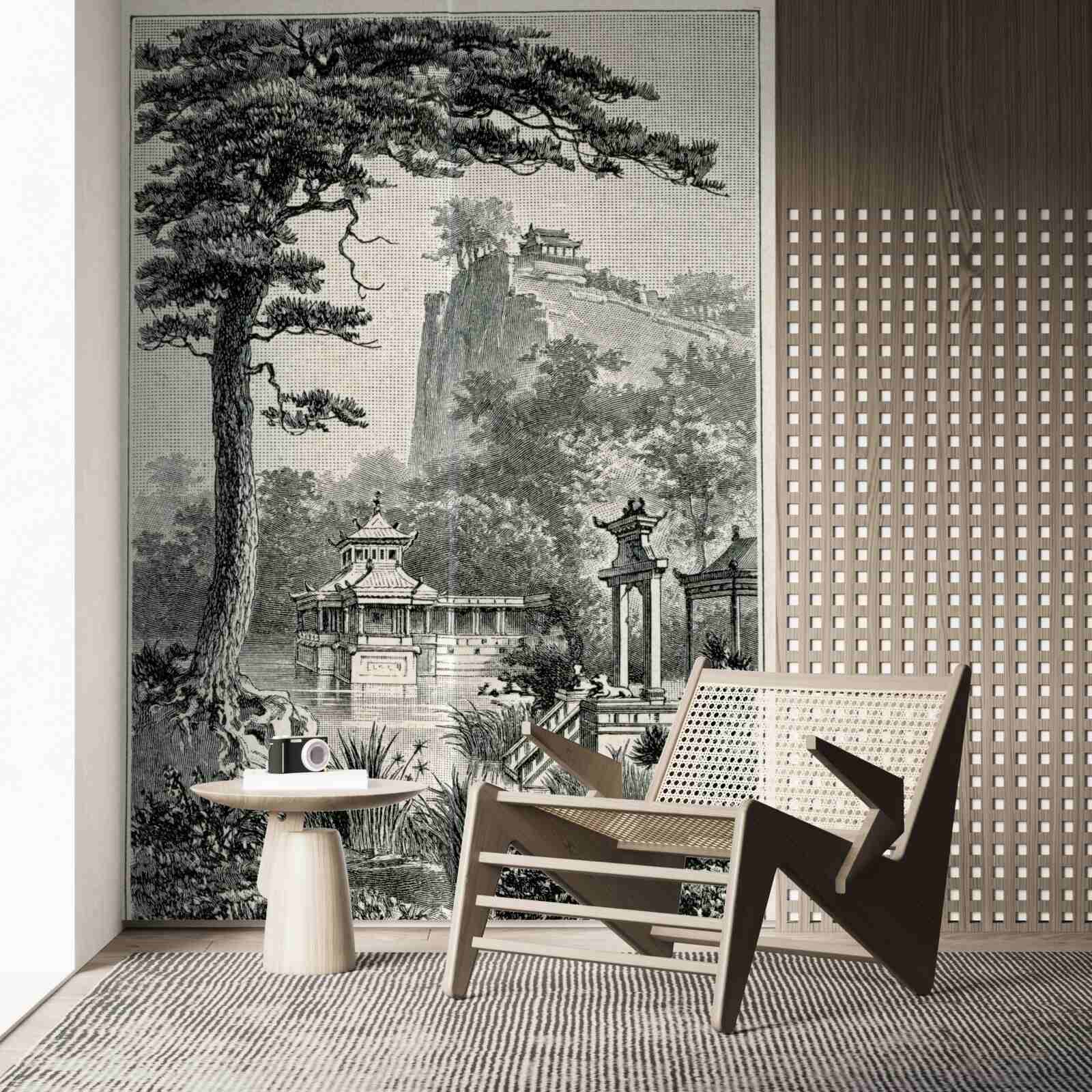 Fototapeta staroveký čínsky park