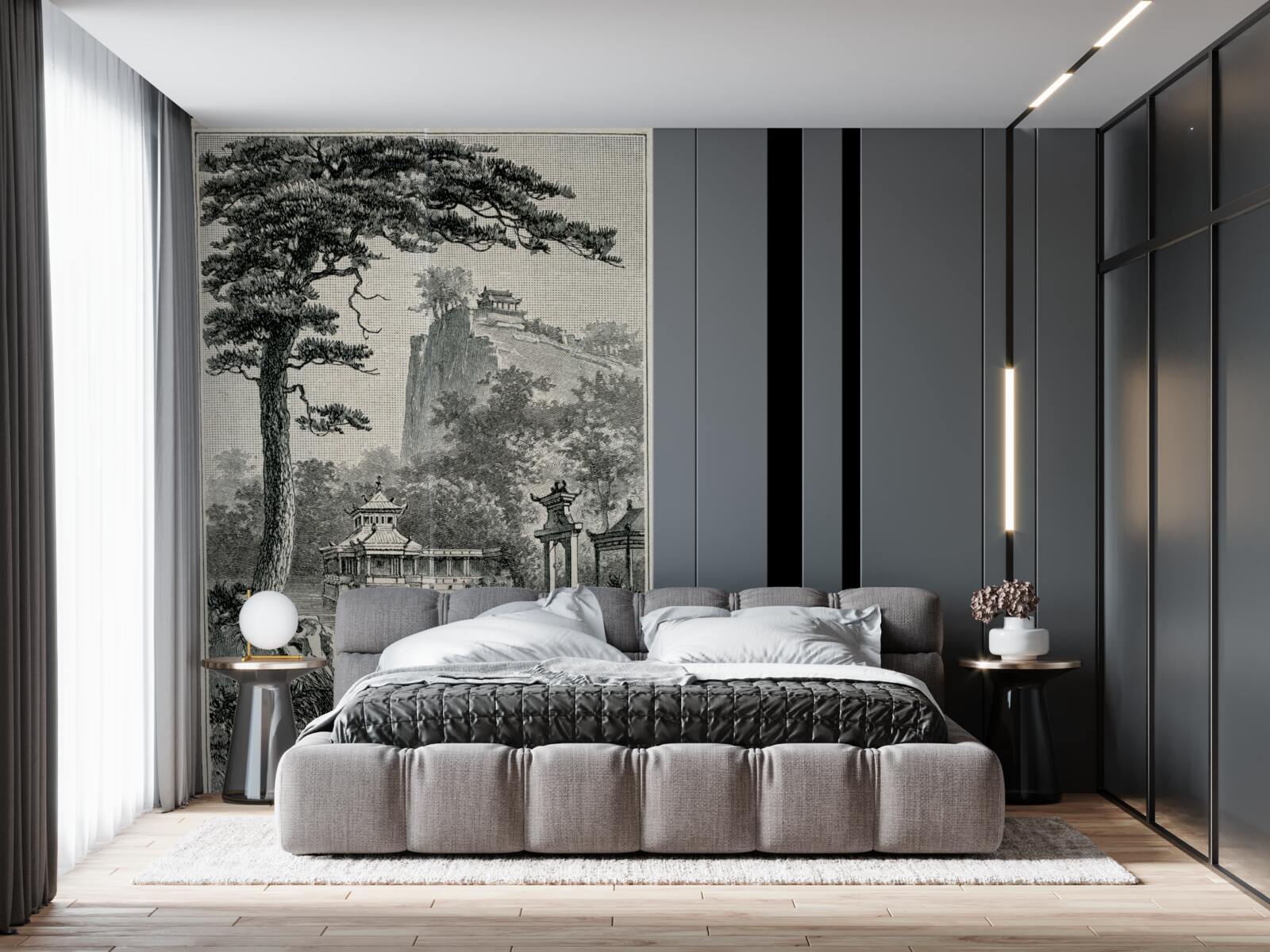 Fototapeta staroveký čínsky park