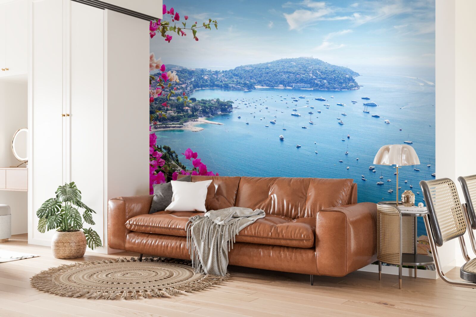 Fototapeta dok neďaleko zafírového pobrežia