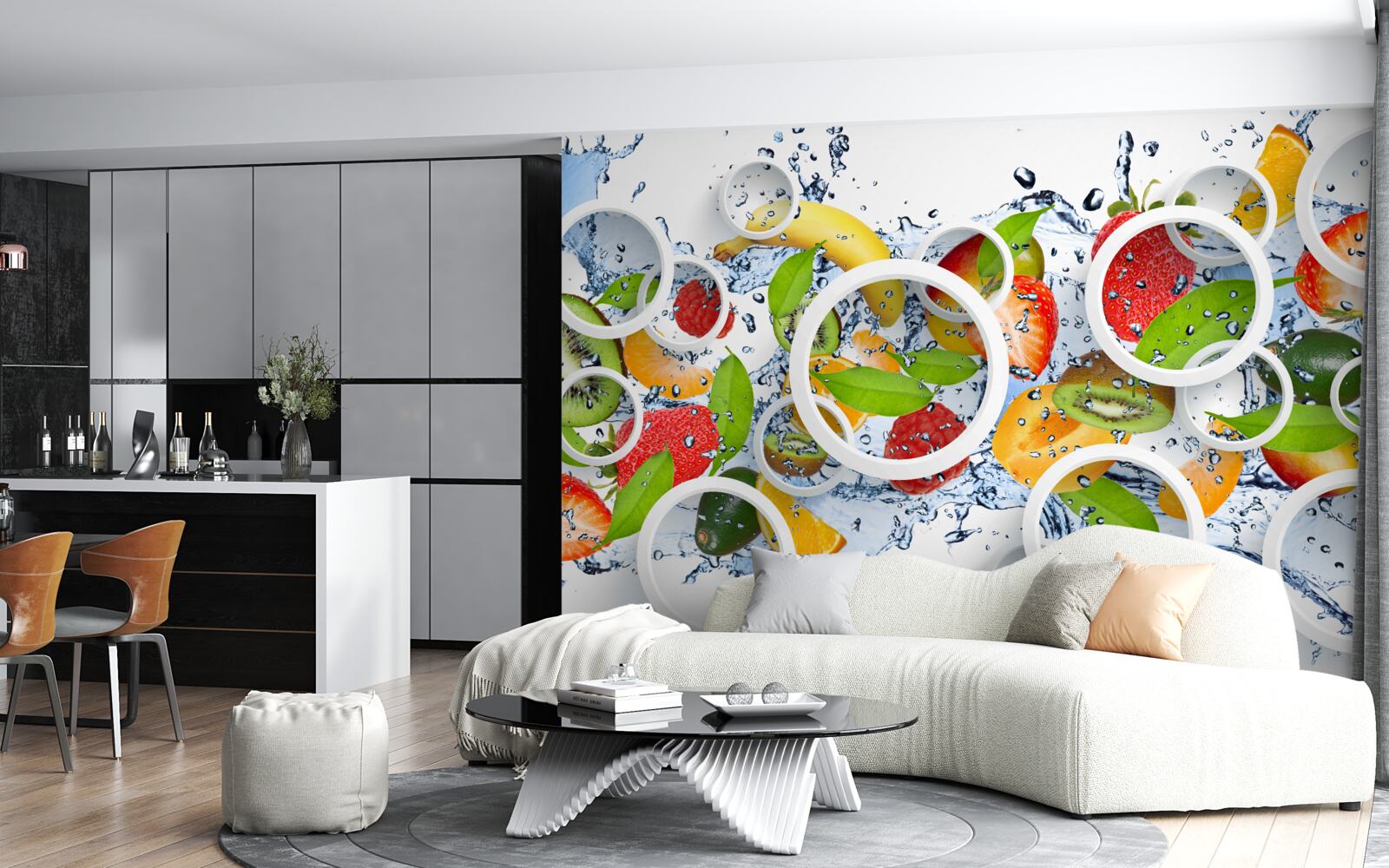 Fototapeta škvrny a ovocie