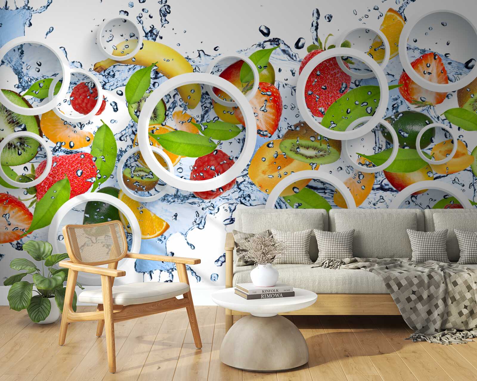 Fototapeta škvrny a ovocie