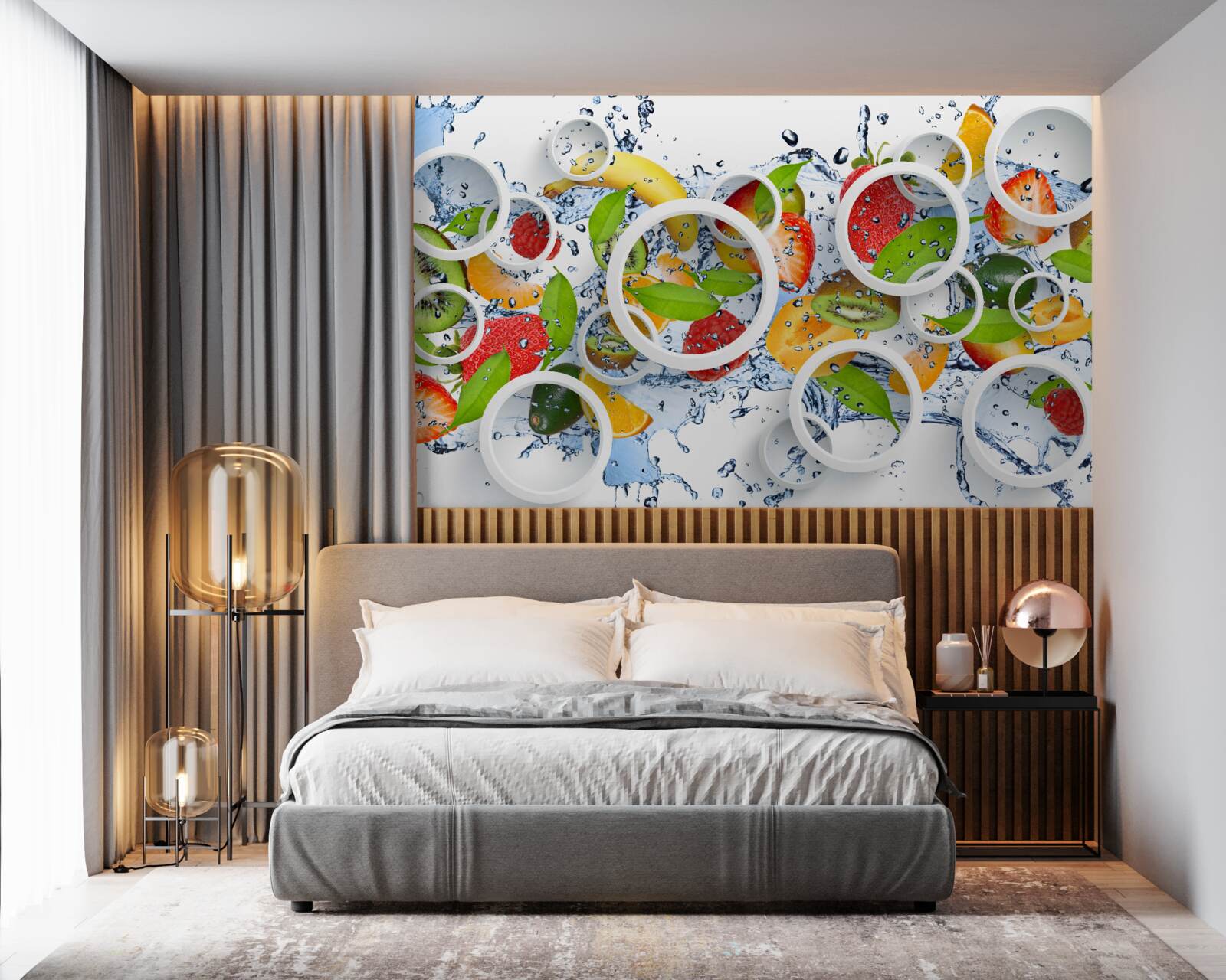 Fototapeta škvrny a ovocie