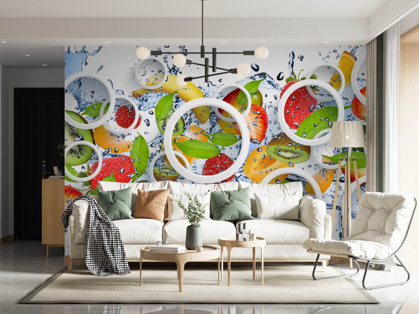 Fototapeta škvrny a ovocie