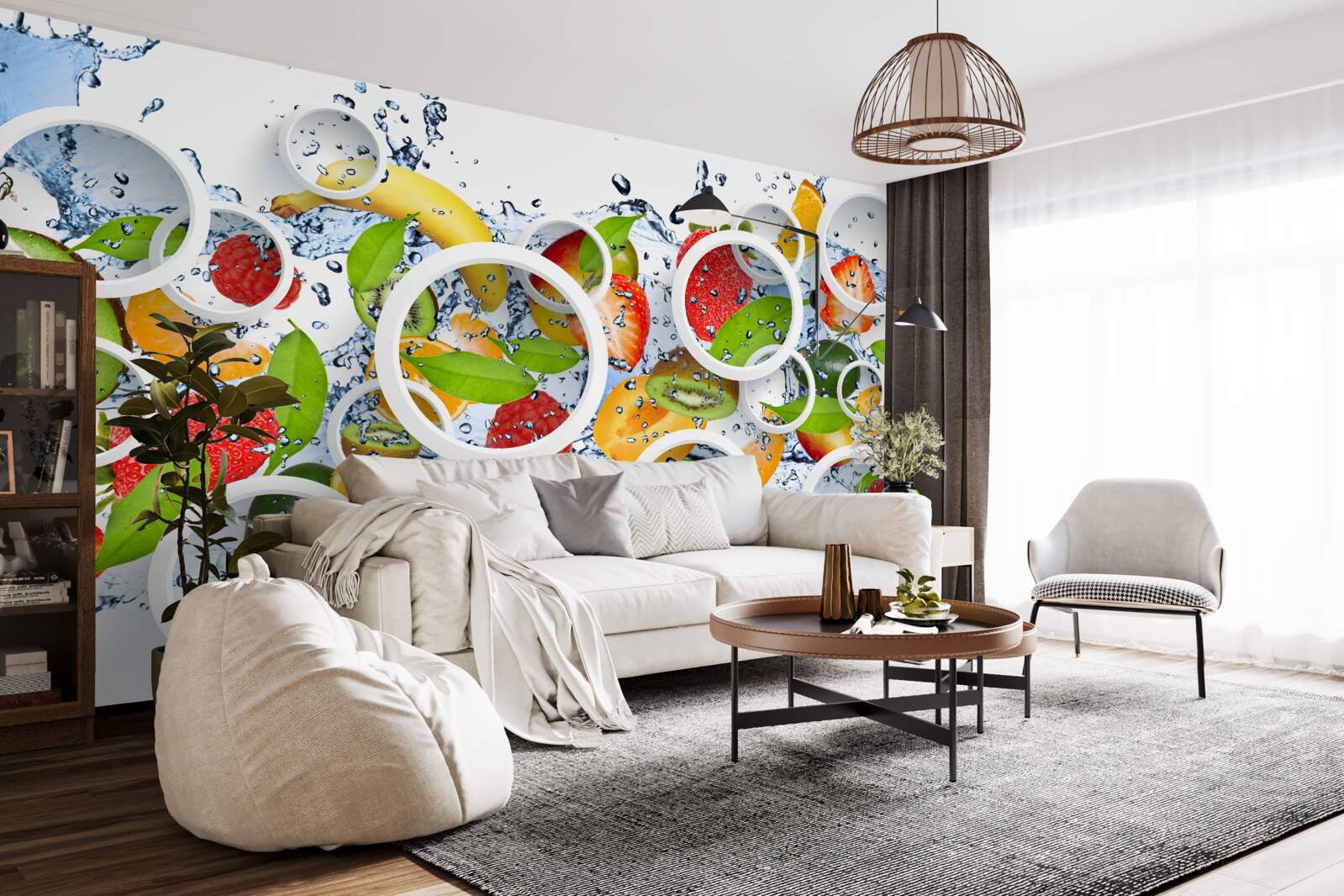 Fototapeta škvrny a ovocie