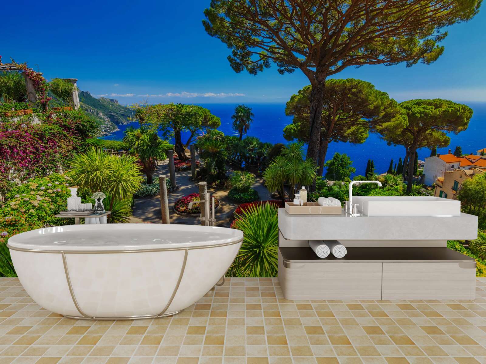 Fototapeta krásna vila rufolo