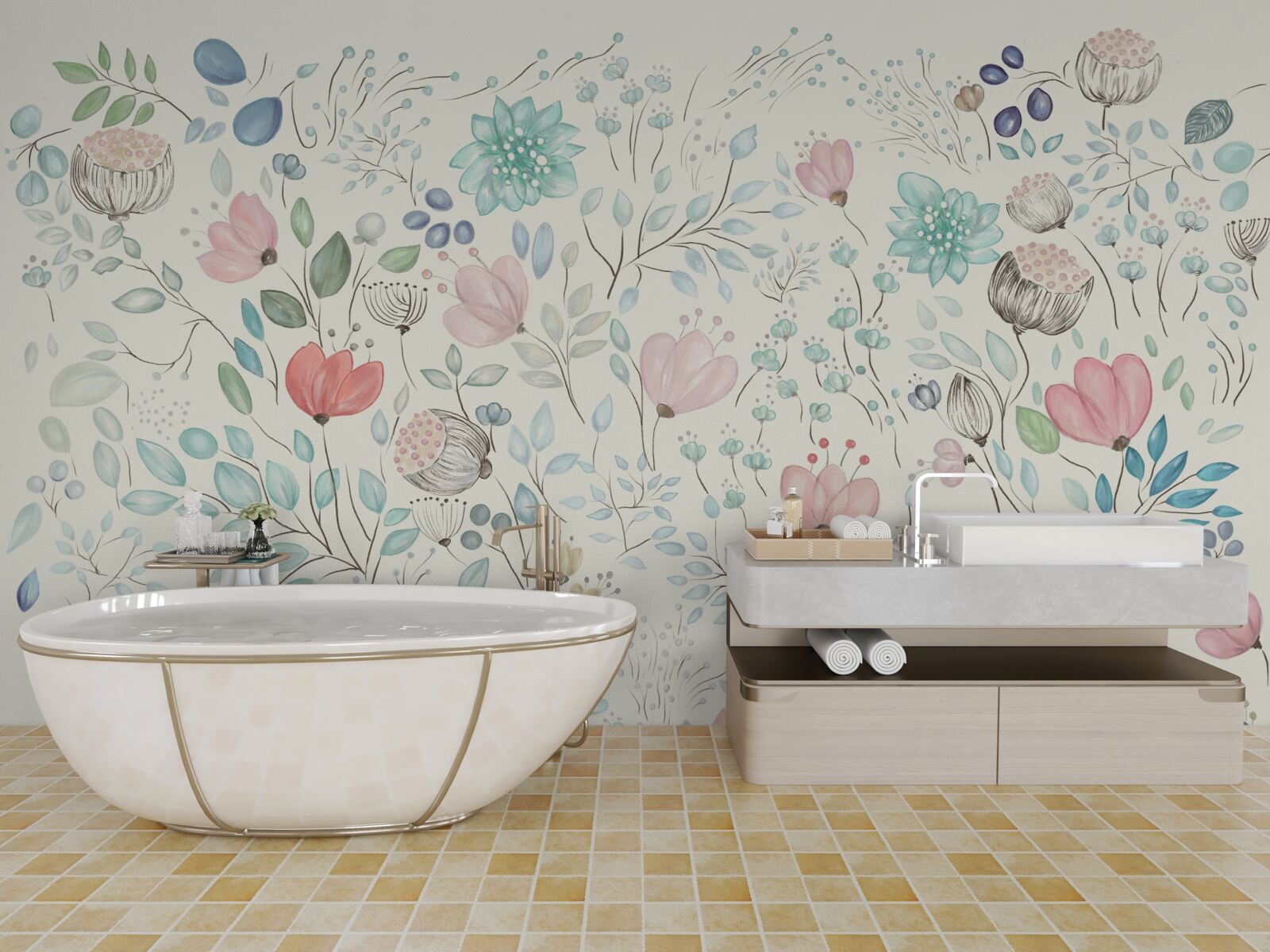 Fototapeta malé jemné púčiky