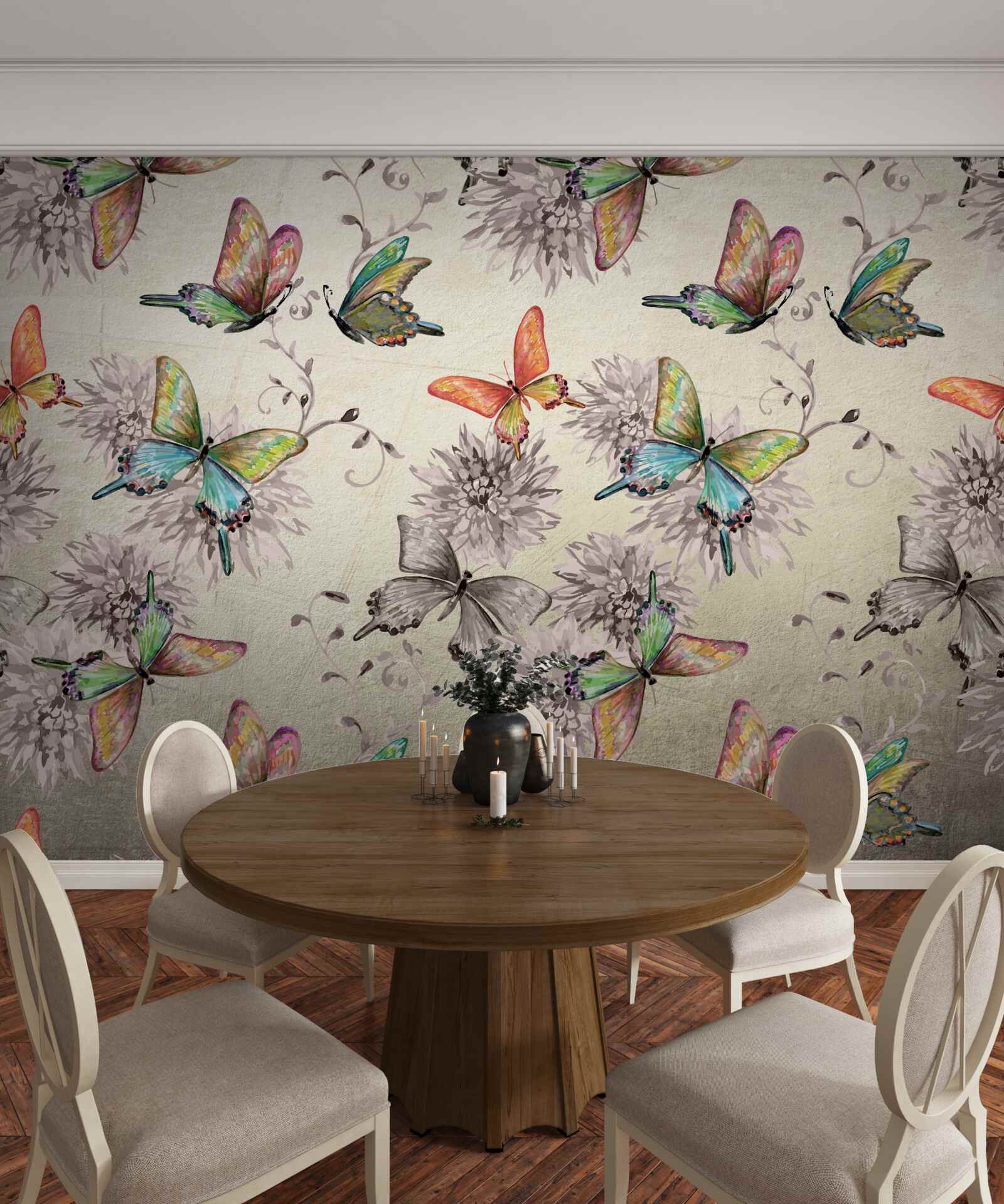 Fototapeta Existuje veľa motýľov, všetky v rôznych farbách