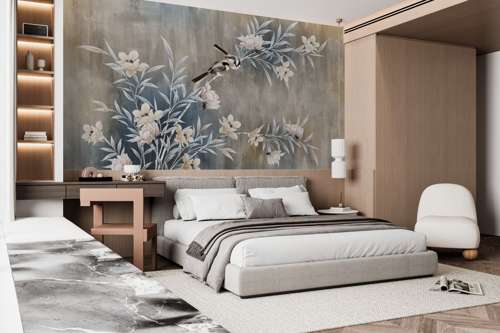 Fototapeta jesenné lúčne kvety