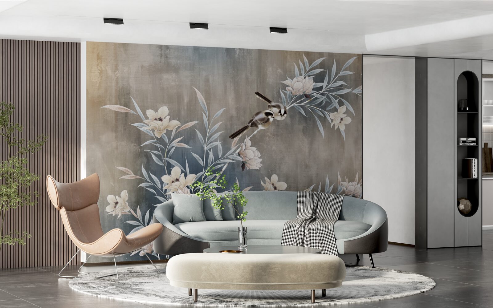 Fototapeta jesenné lúčne kvety