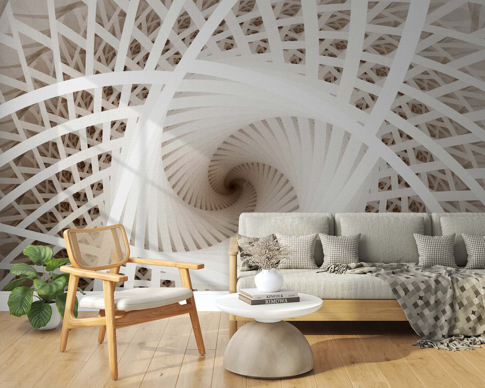 Fototapeta víriaci abstraktný uhol pohľadu