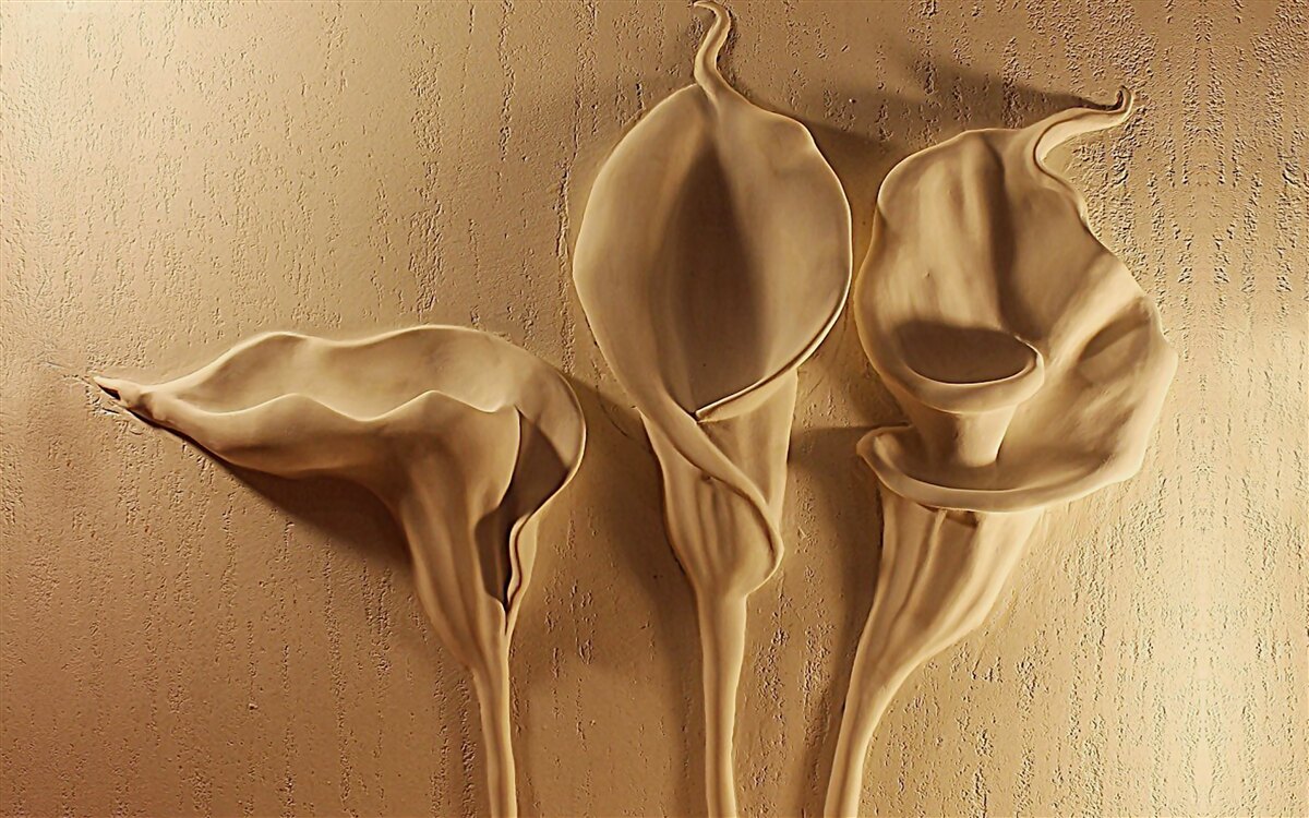 Fototapeta kala z piesku na stene