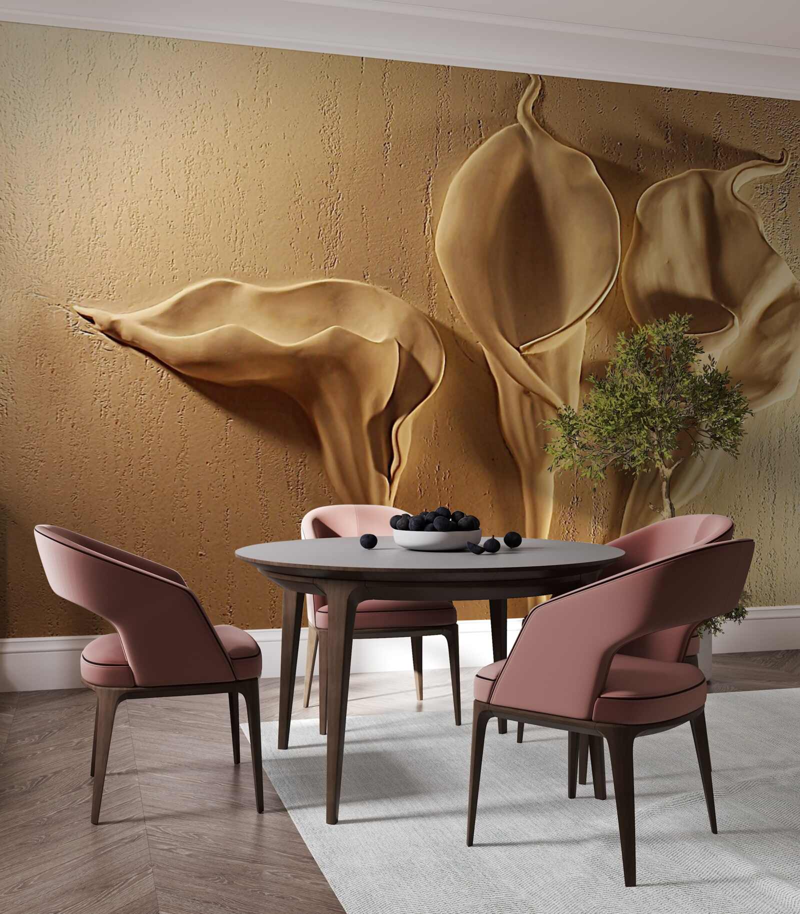 Fototapeta kala z piesku na stene